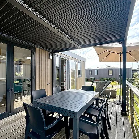Mobil-home Grand Confort 4 Pers, 2 Chambres, 1 Sdb, Clim, Terrasse & Parking, A 200m De La - Fr-1-361a-2 Дом отдыха Жуллувиль-ле-Пен