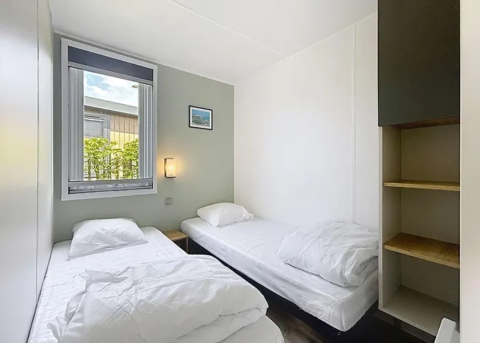 Mobil-home Grand Confort 4 Pers, 2 Chambres, 1 Sdb, Clim, Terrasse & Parking, A 200m De La - Fr-1-361a-2 Feriehus Jullouville-les-Pins