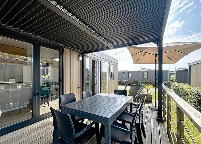 Mobil-home Grand Confort 4 Pers, 2 Chambres, 1 Sdb, Clim, Terrasse & Parking, A 200m De La - Fr-1-361a-2 Feriehus Jullouville-les-Pins